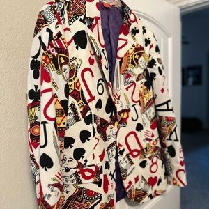 Opposuits Men’s Cards Blazer sz 42